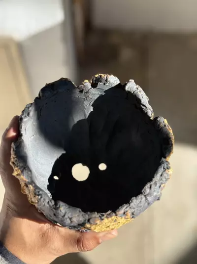 plant/Black and Gold footed 6x5H-1-thumbnail