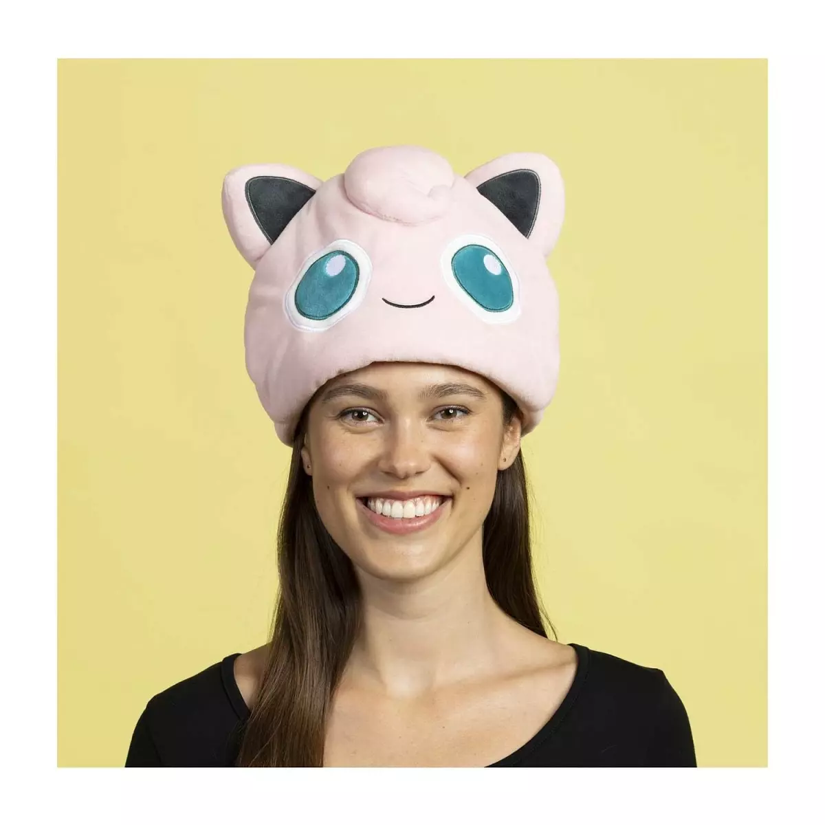 plant/Jigglypuff Pokémon Partner Plush Hat (One Size-Adult)-1