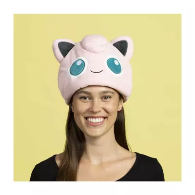 plant/Jigglypuff Pokémon Partner Plush Hat (One Size-Adult)-1-thumbnail
