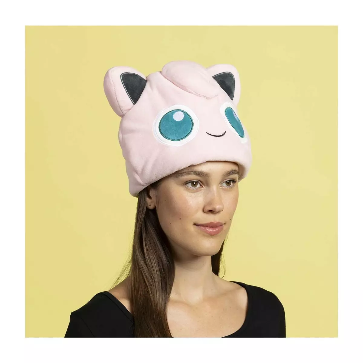 plant/Jigglypuff Pokémon Partner Plush Hat (One Size-Adult)-2