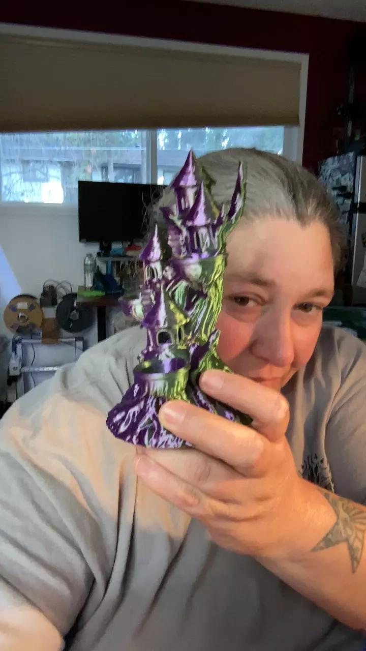 plant/purple green micro species mountain castle-0