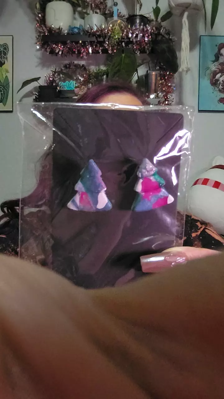 plant/CHRISTMAS TREE EARRINGS-0