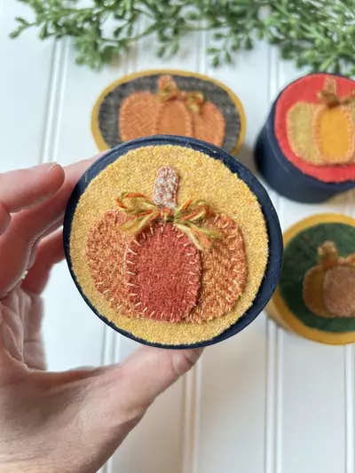 plant/Handmade pumpkin boxes (set of 4)-1-thumbnail