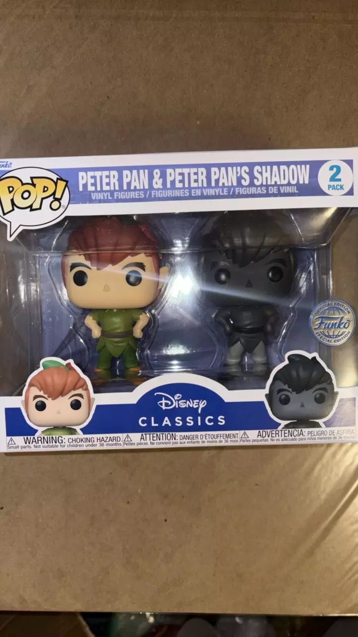 plant/Funko Disney Peter Pan Pack 2 Pop! Vinyl Figures Peter Pan w-0
