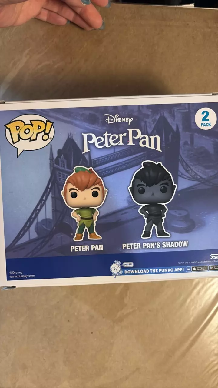 plant/Funko Disney Peter Pan Pack 2 Pop! Vinyl Figures Peter Pan w-1
