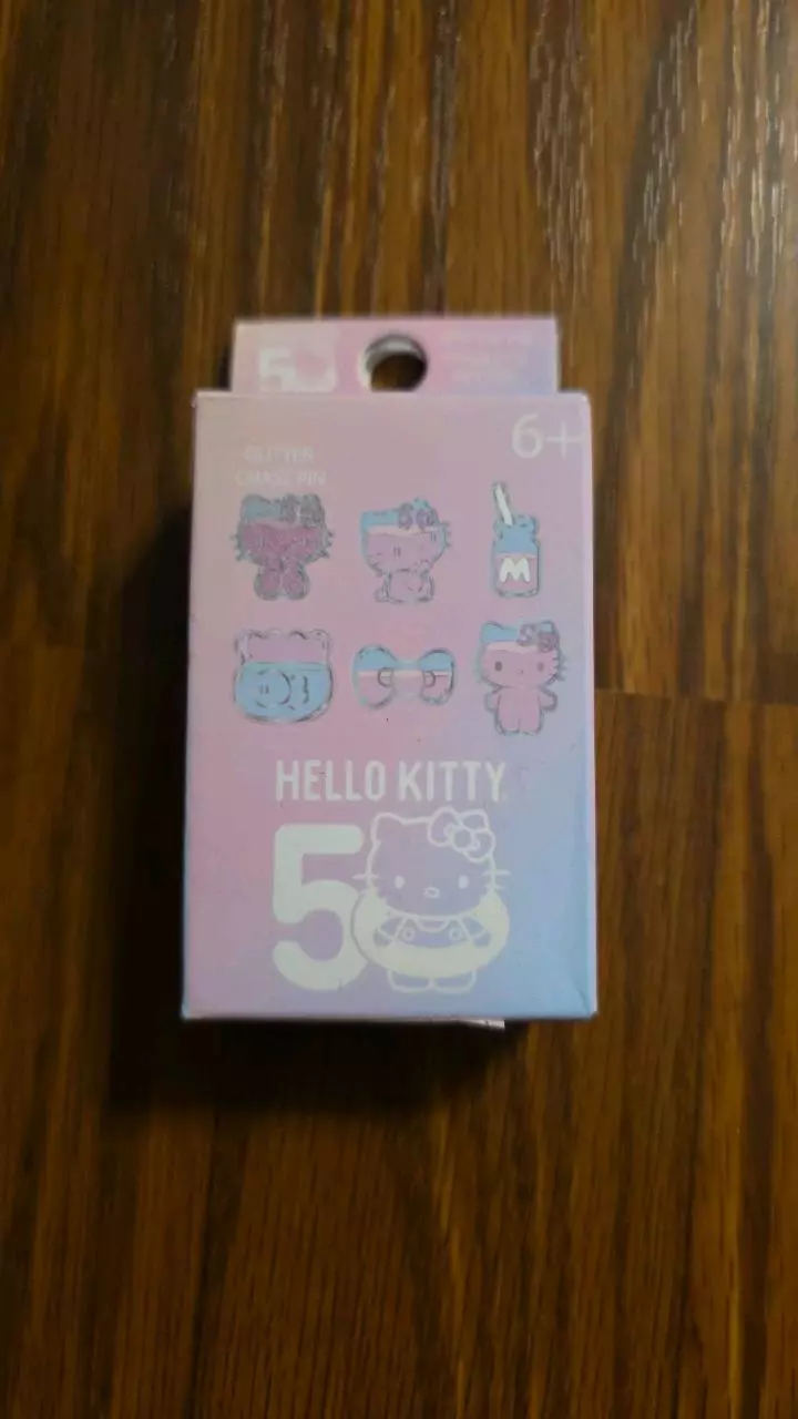 plant/Hello Kitty 50th Anniversary Blind Box Loungefly Pin-0
