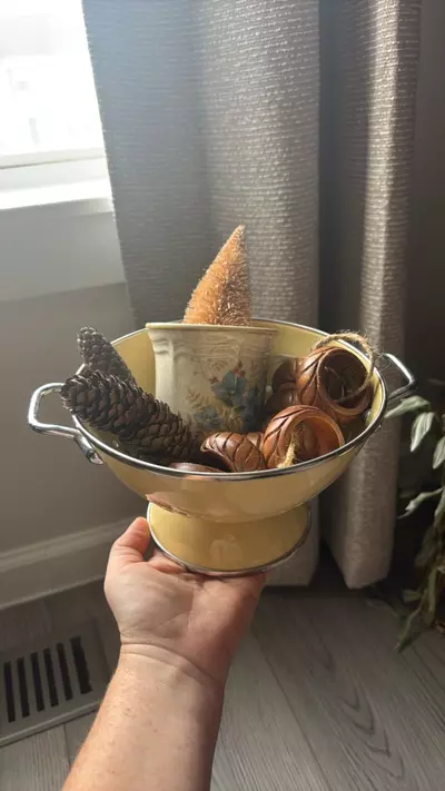 plant/vintage colander gift bundle-0-thumbnail