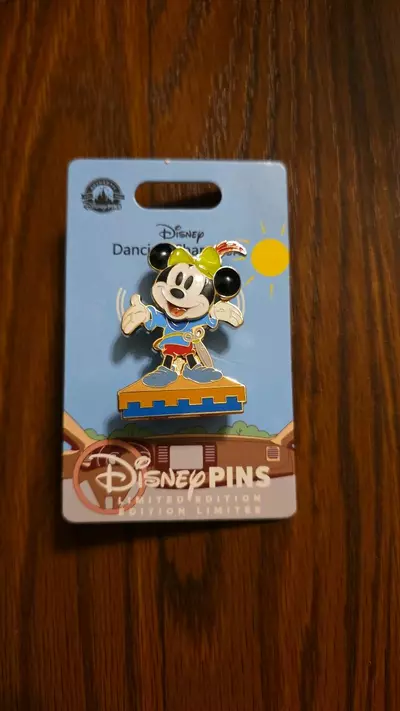 plant/Disney Parks Limited Edition Dancing Characters Mickey Pin-0-thumbnail