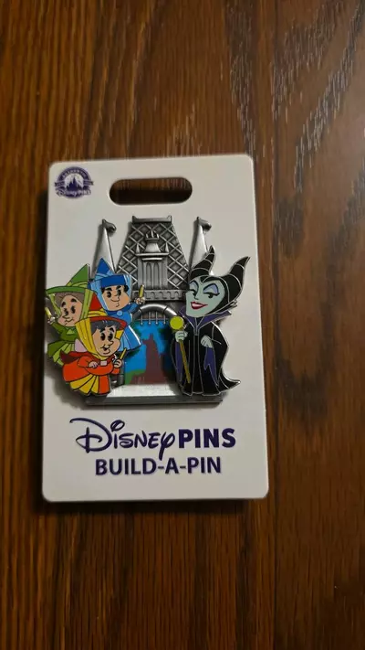 plant/Disney Pins Build a Pin Sleeping Beauty Themed-0-thumbnail