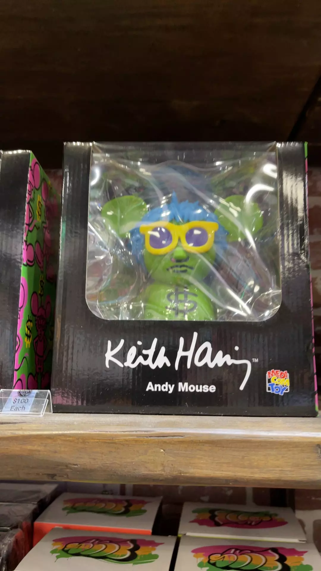 plant/Haring Andy Mouse Green-0