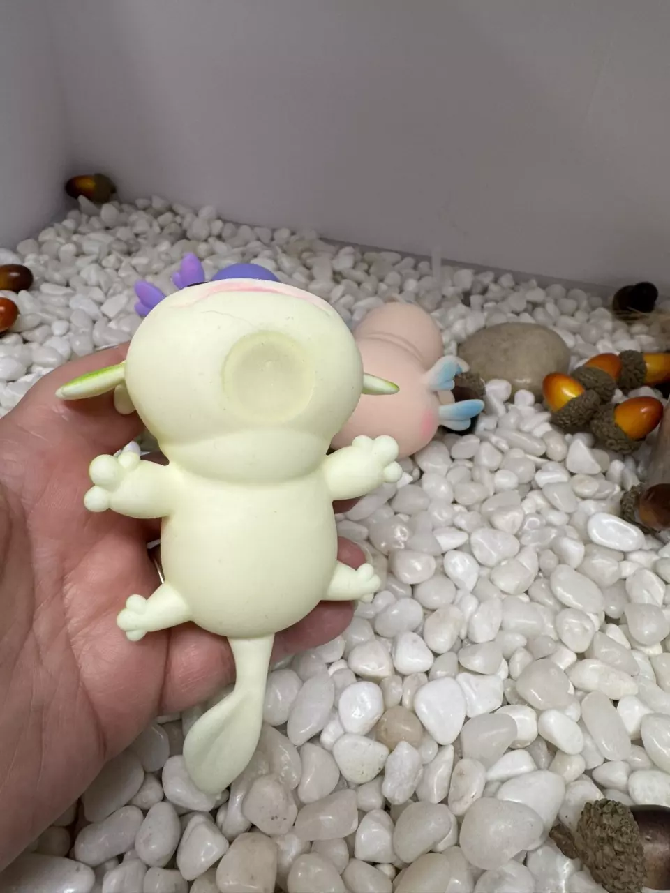 plant/Squishy - Axolotl - random color stress relieve toy - highly addictive!!!!!-1