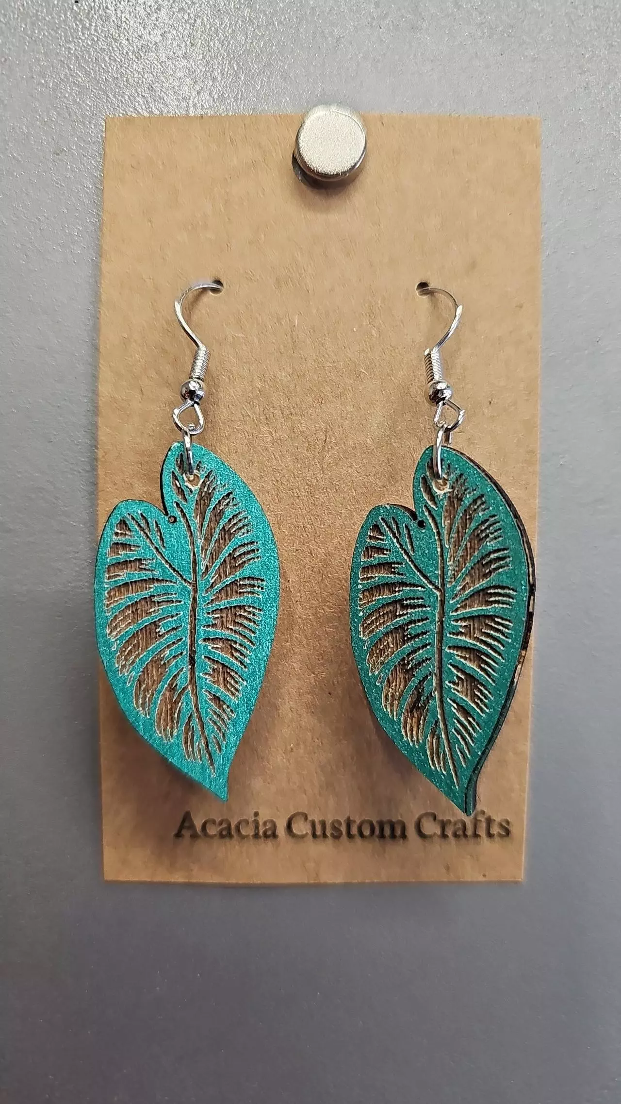 plant/Alocasia earrings-0