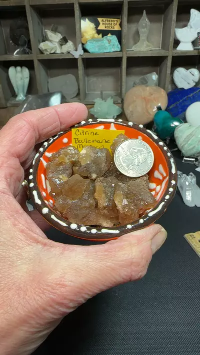 plant/Citrine clusters Morocco-0-thumbnail