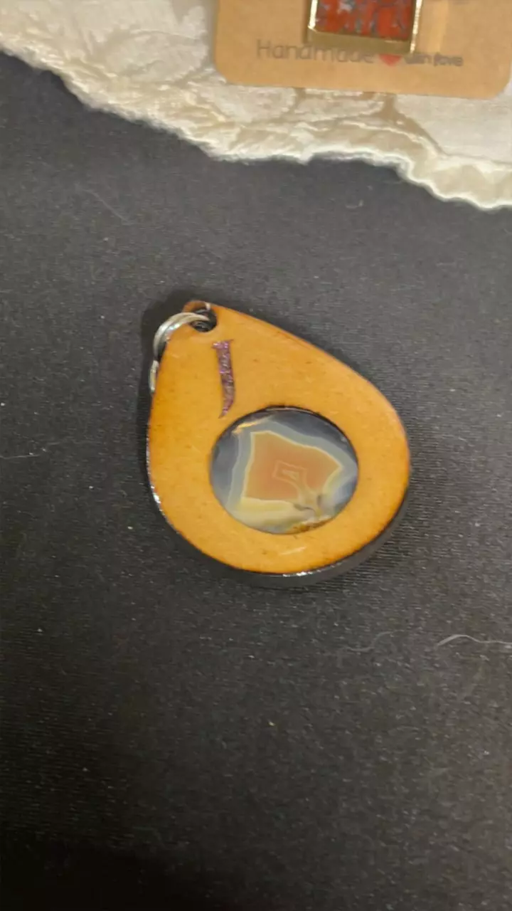 plant/Wood & Stone Keychains-0