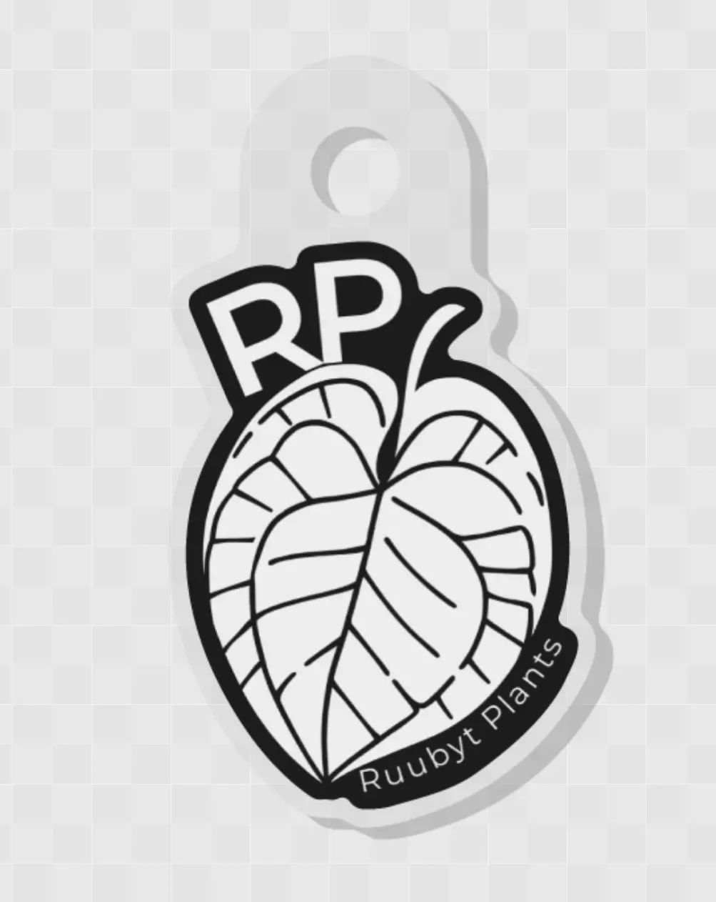 plant/Ruubytplants Keychain 1”-0