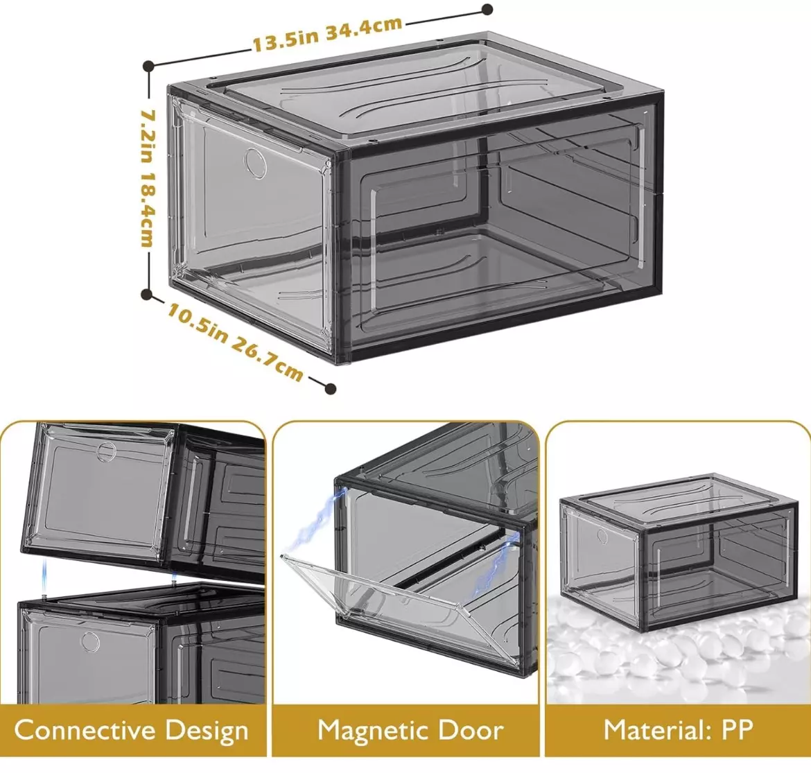 plant/Plastic Juvenile Enclosure (Black)-1