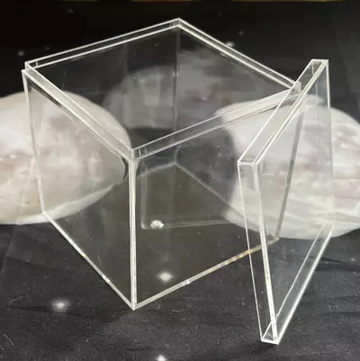plant/3” x 3” Clear Acrylic Display Box w Lid-0-thumbnail