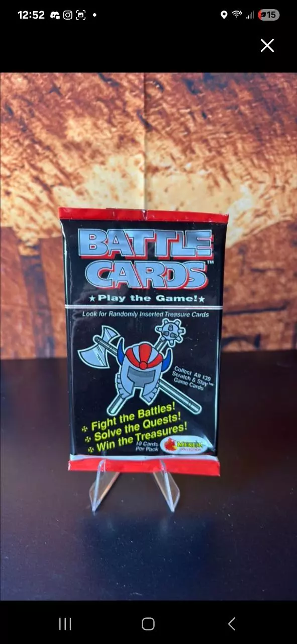 plant/Scrach or slay Battle Cards vintage from 1993-0