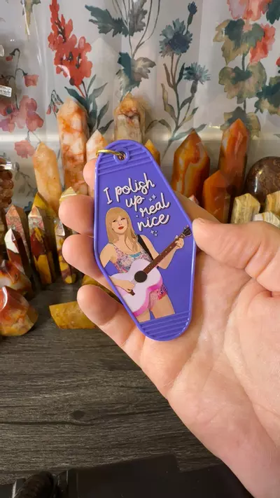 plant/$10 | TS Keychain - Bejeweled Midnights-0-thumbnail