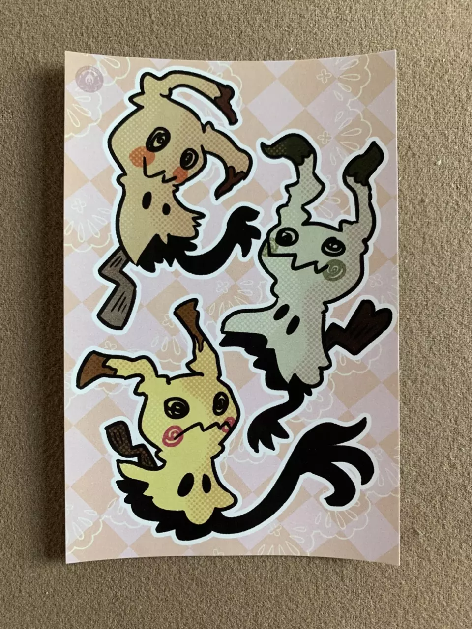 plant/Mimikyu Postcard-0