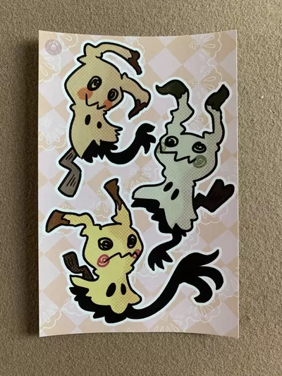 plant/Mimikyu Postcard-0-thumbnail