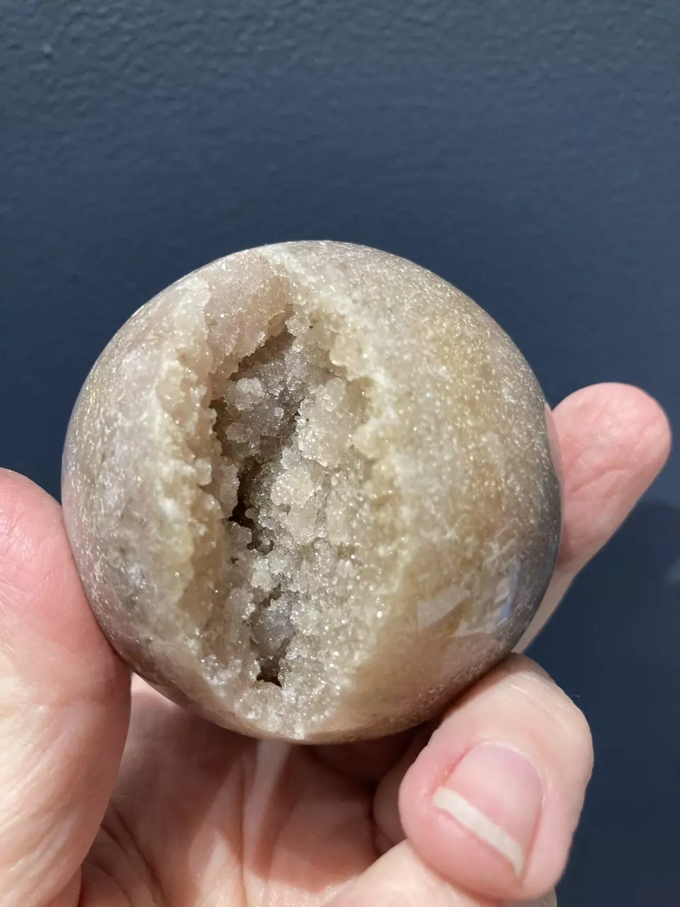 plant/Tan Pink Amethyst sphere-0