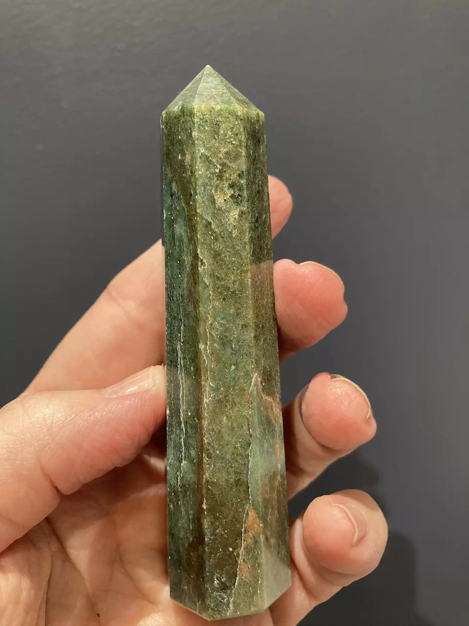 plant/Aventurine tower- intuitively chosen-0