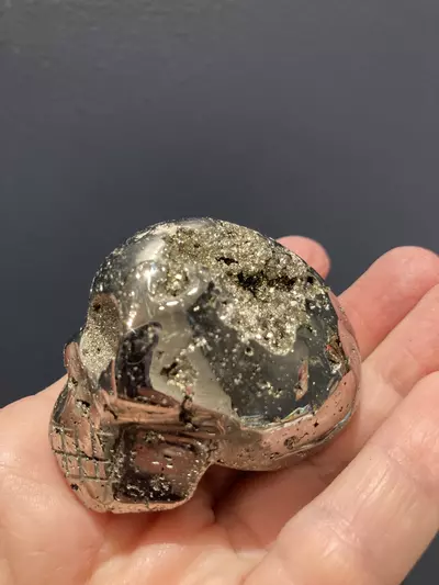 plant/Pyrite skull - Intuitively Chosen-1-thumbnail