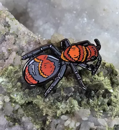 plant/Enamel Pin - Velvet Ant-0-thumbnail