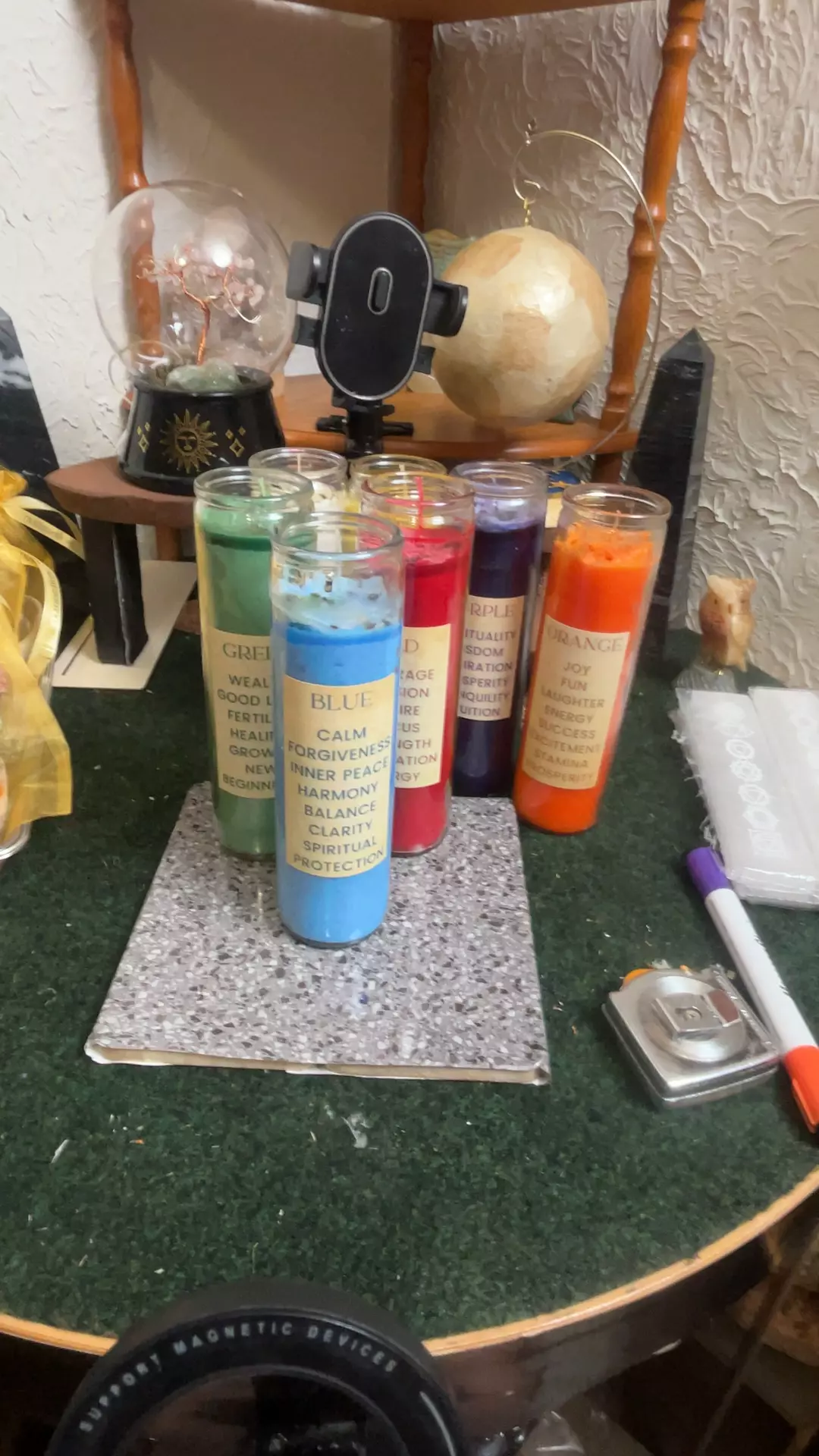 plant/Intention, candles, your choice-0