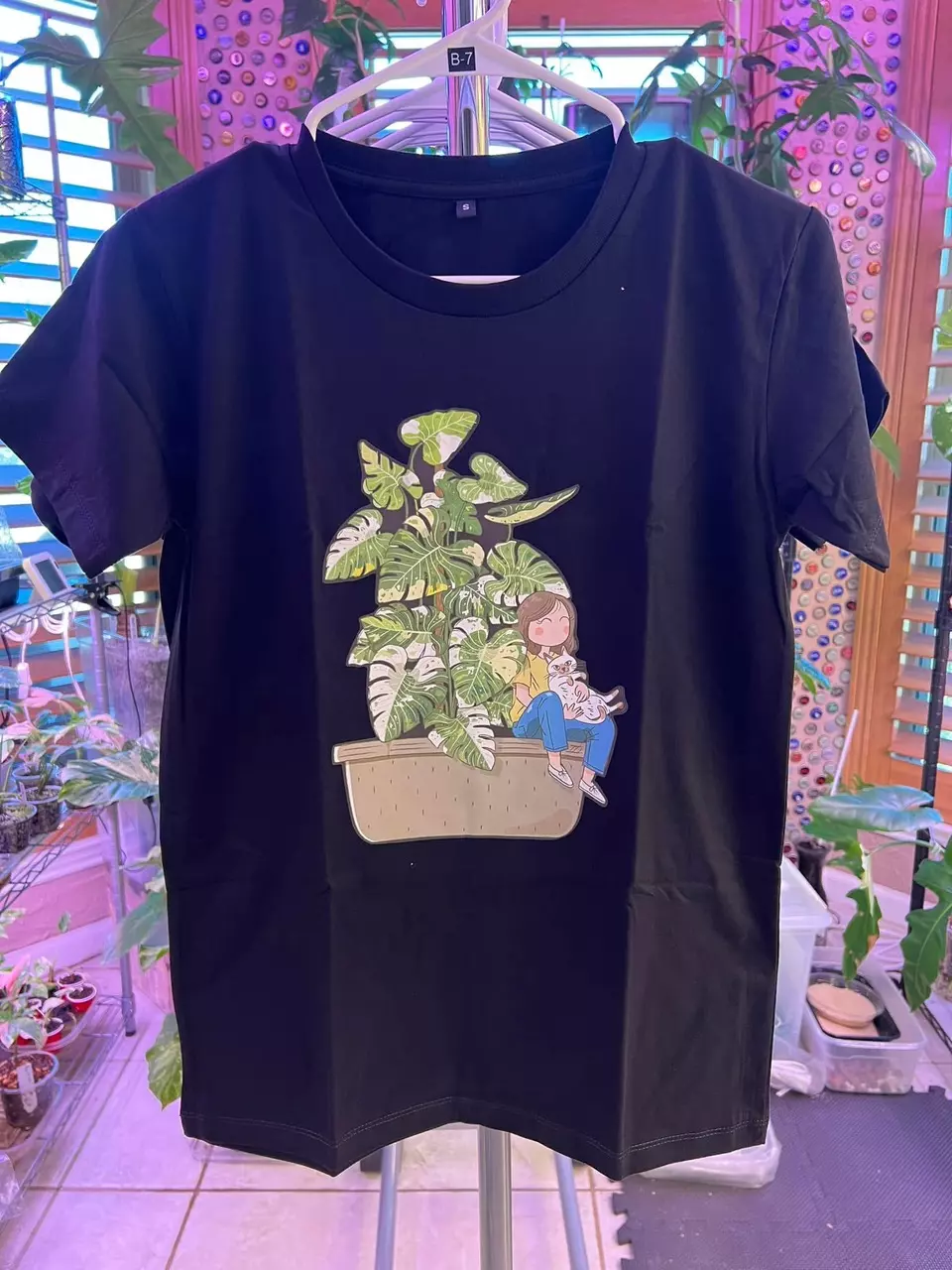 plant/Black 7 ( XL )-0