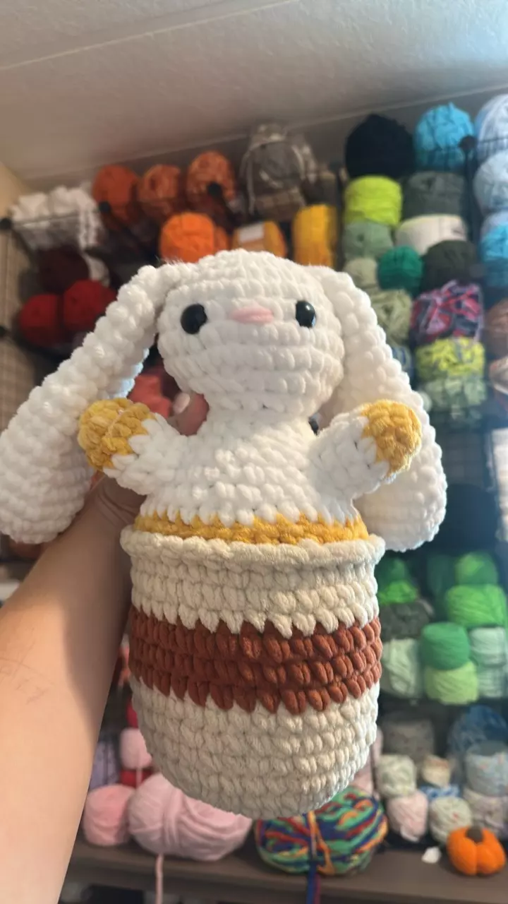 plant/🐇🍯Honey Bunny Handmade Plushie-0