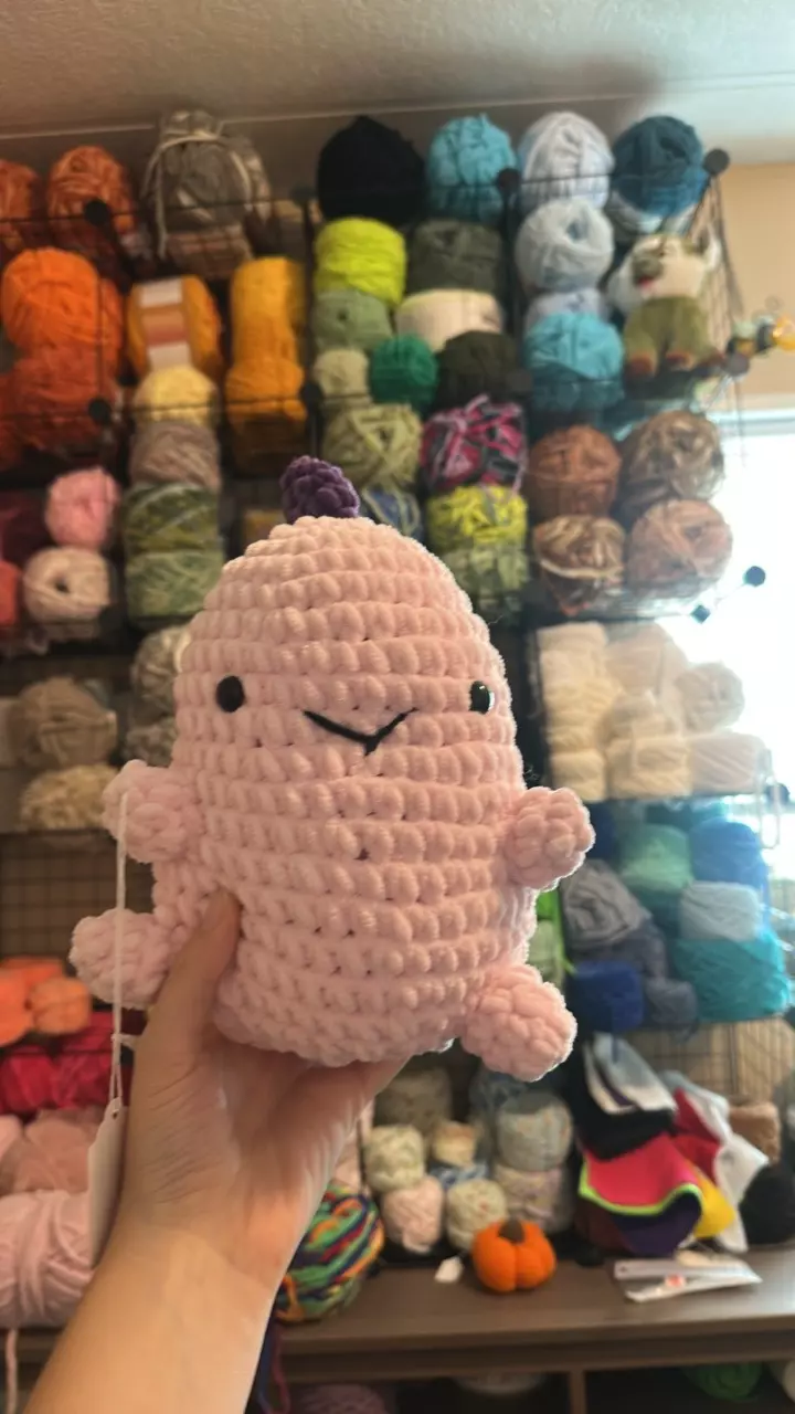 plant/🦖🌸🩷Dino Handmade Plushie-0