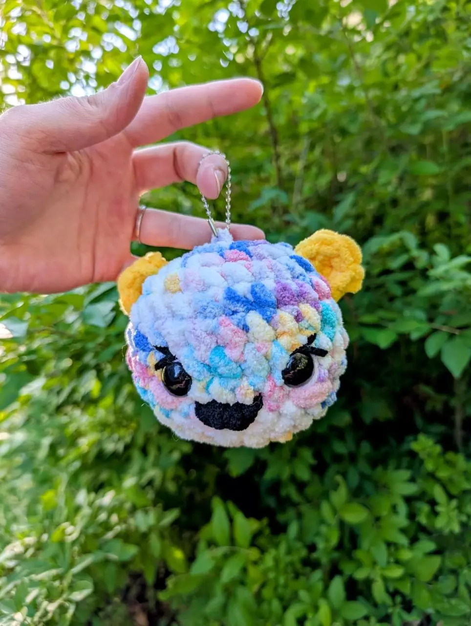 plant/Candee the bear head charm #2-0