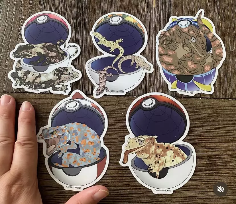 plant/Pokeball Sticker Sets-0