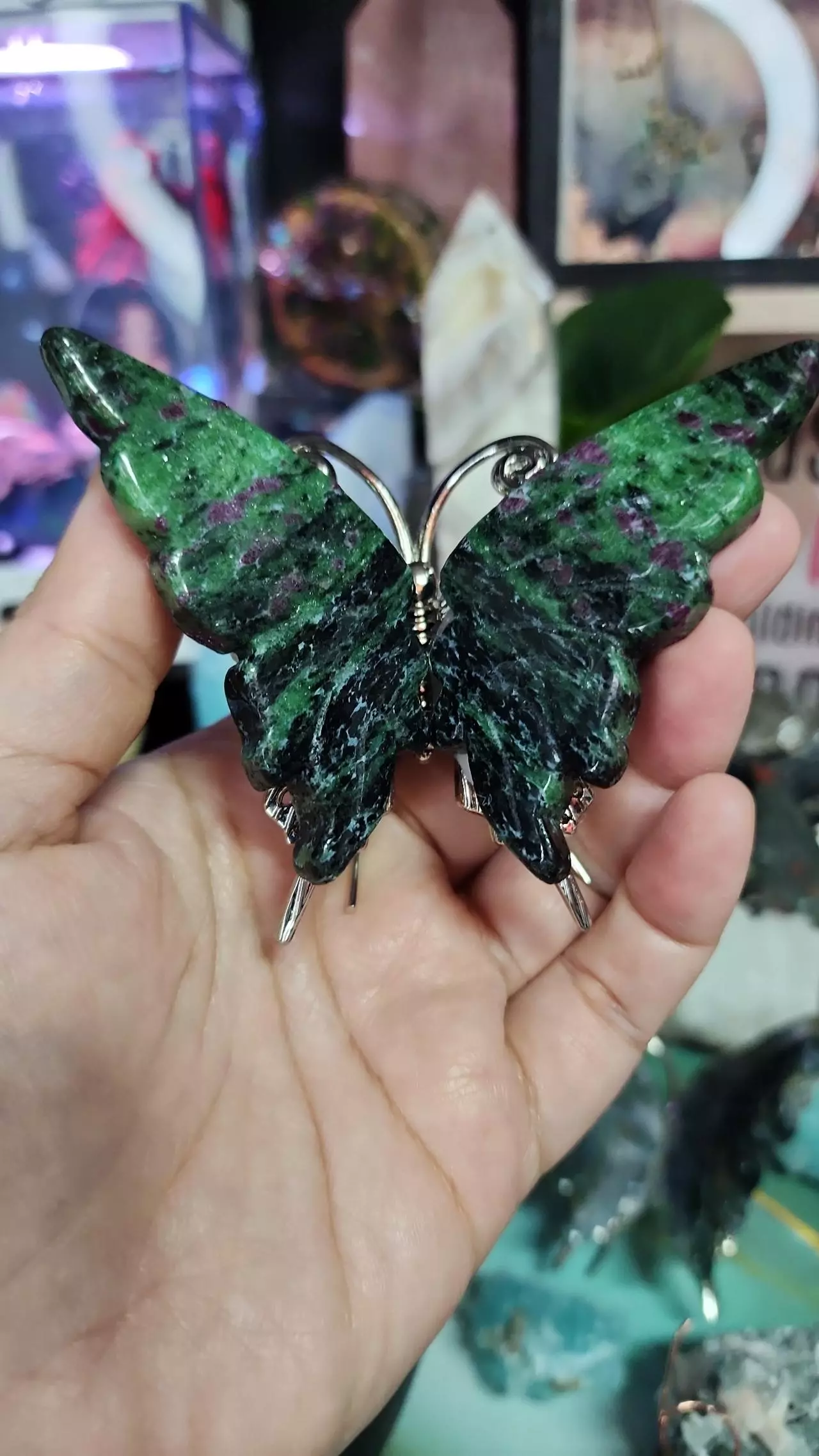 plant/Ruby Zoisite Butterfly-0