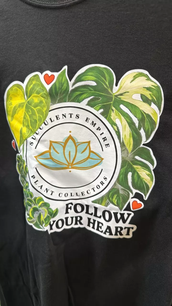 plant/Follow your heart y shirt-0