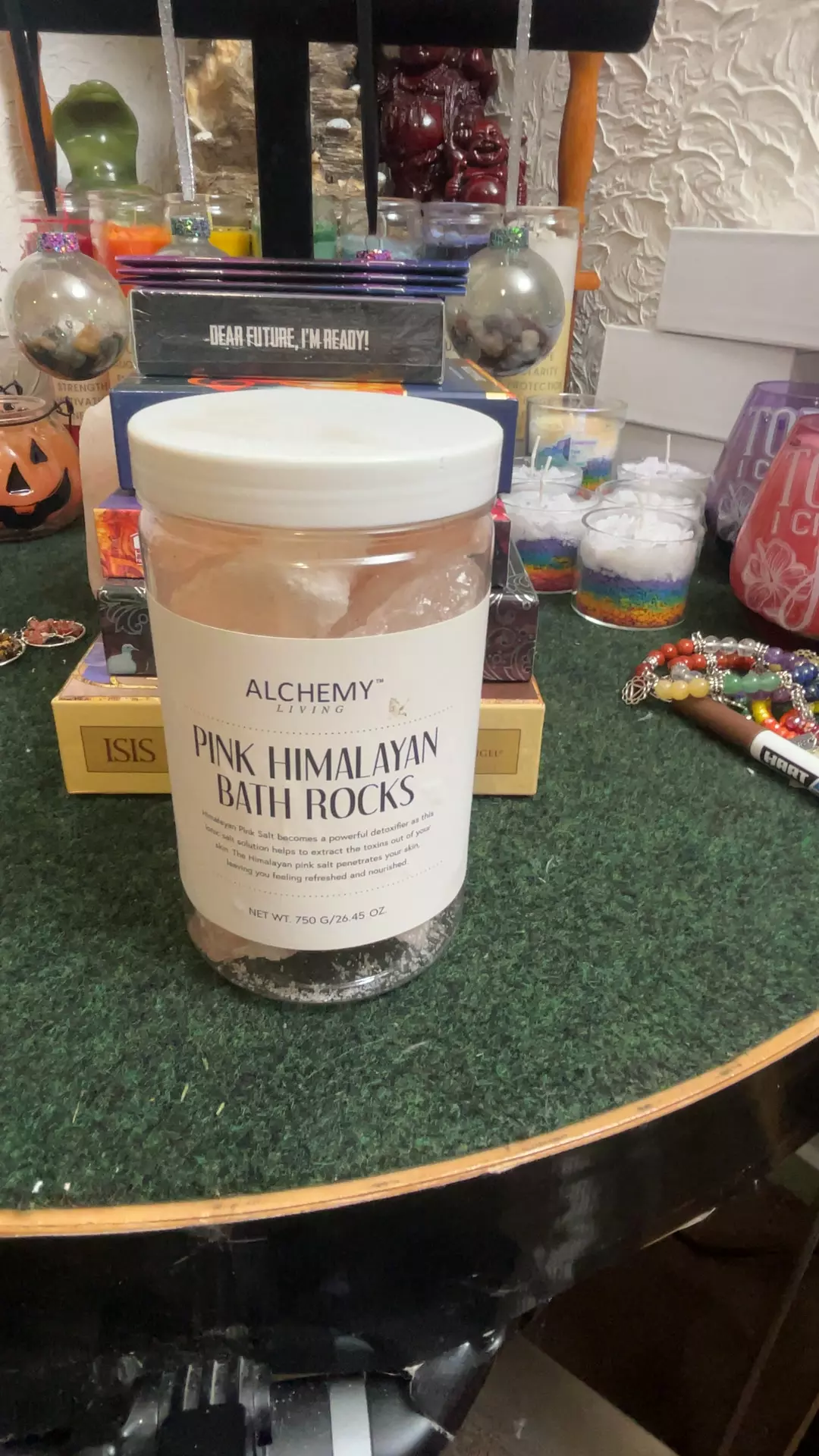 plant/Pink Himalayan bath rocks, with sweet vanilla and ros-0