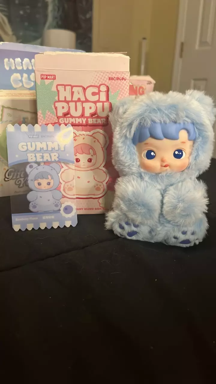 plant/Haci Pupu gummy bear- blueberry-0