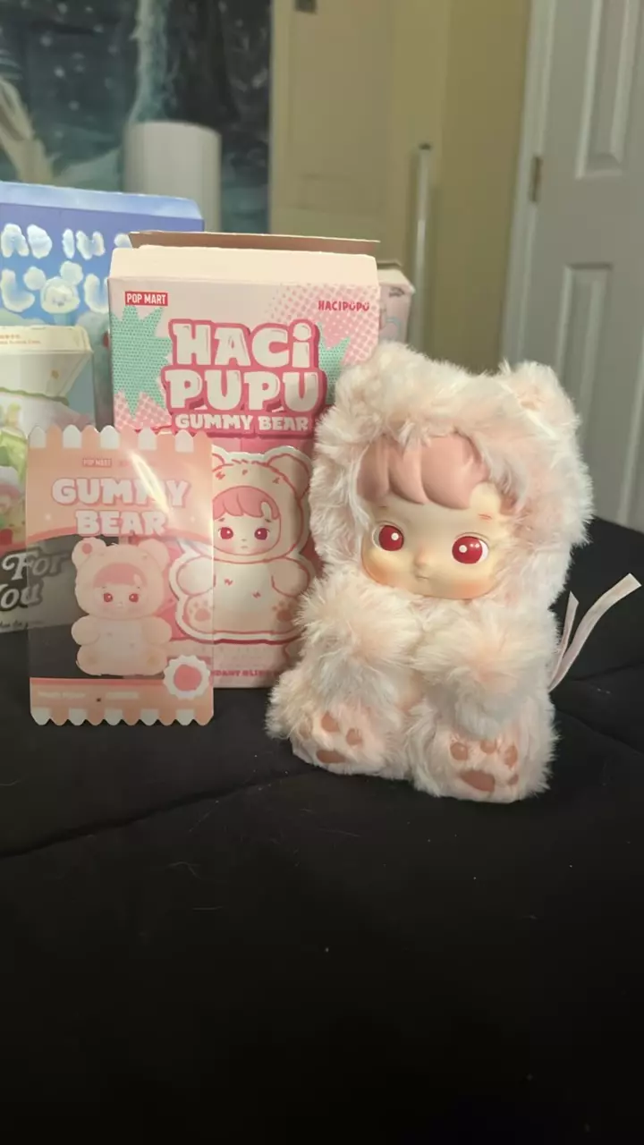 plant/Haci Pupu gummy bear- Peach-0