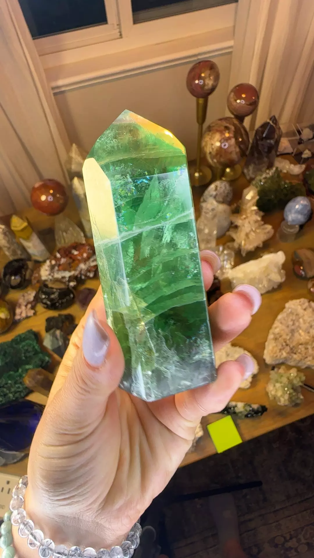 plant/Hq Brazilian fluorite-0
