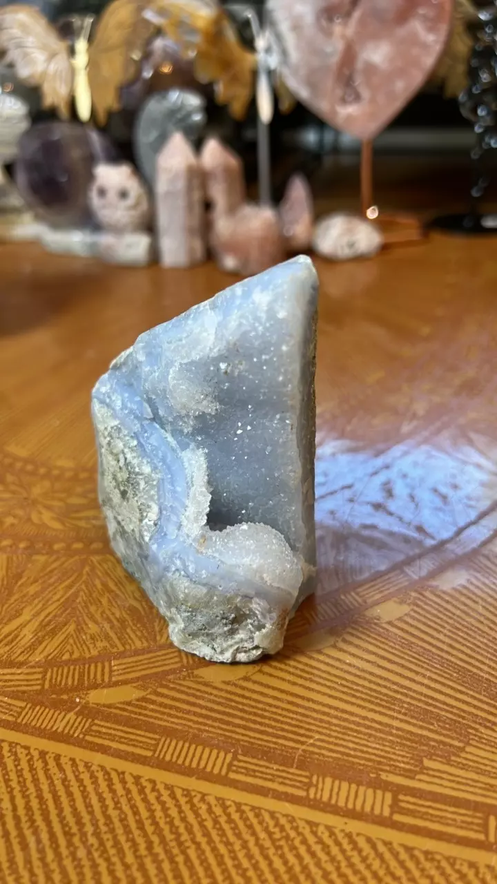 plant/Blue lace specimen 3,5 x  3 “-0