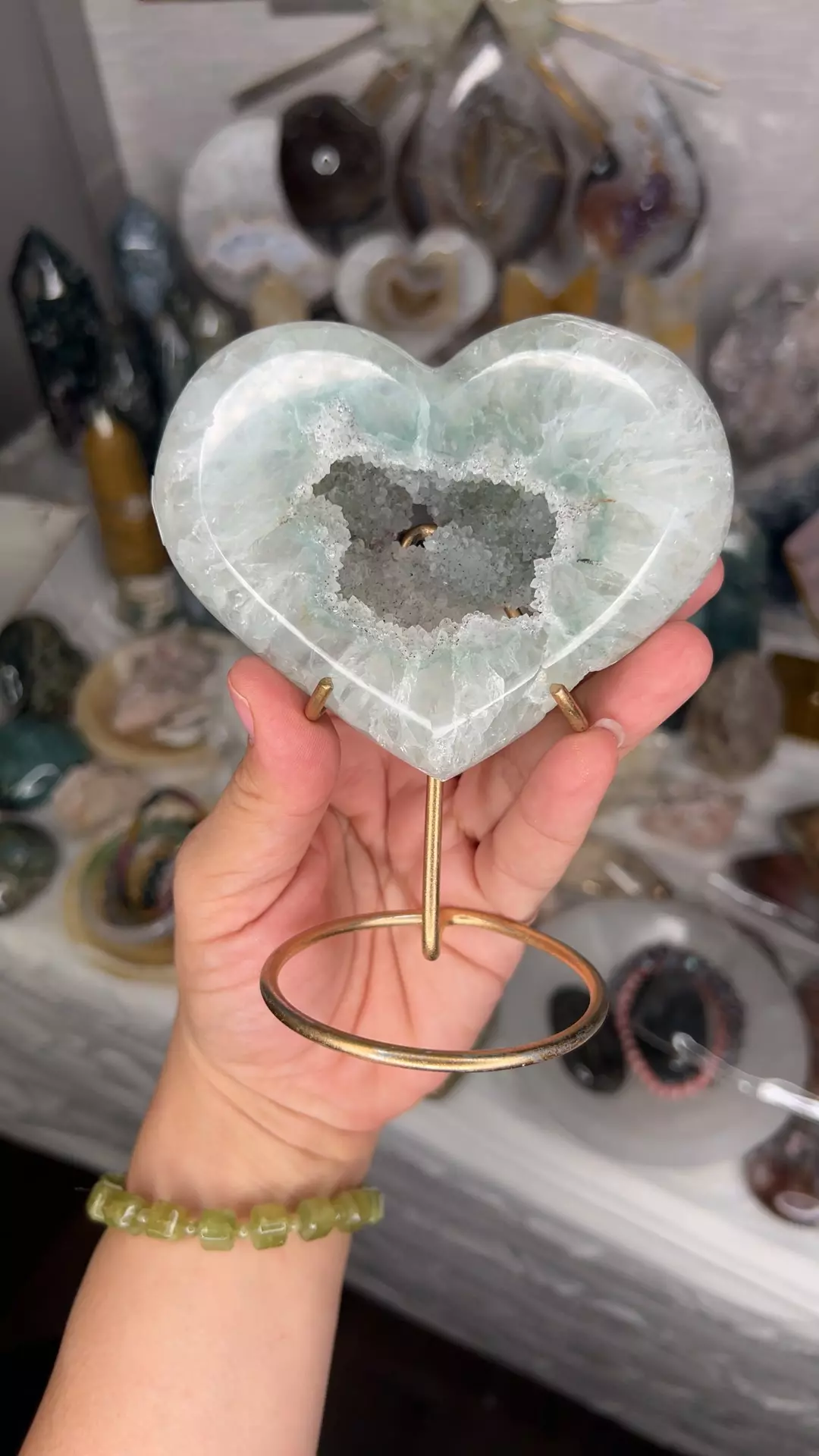 plant/Green Agate Heart-0