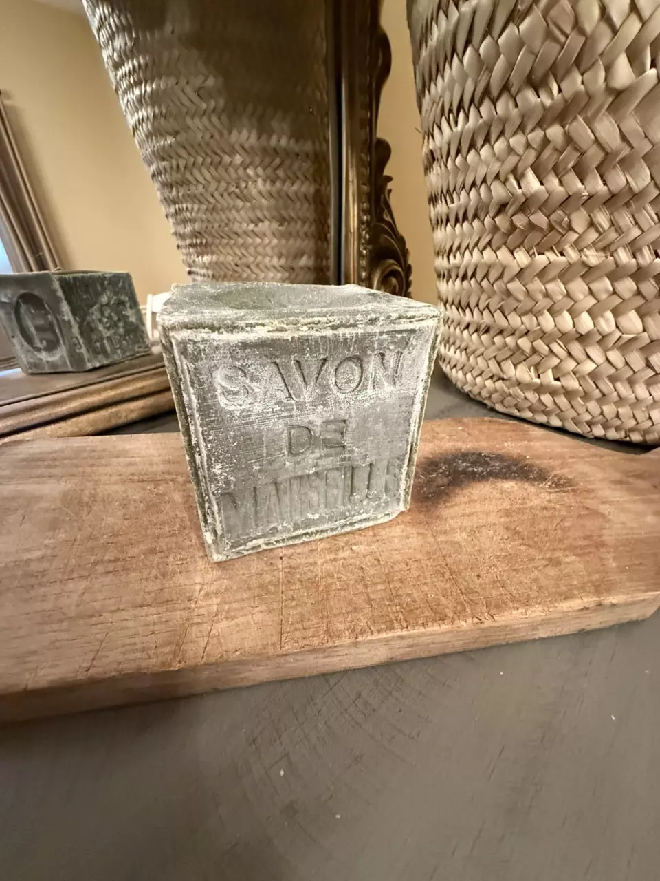 plant/Aged Savon de Marseille Soap Block – 600g Green Olive Oil Soap-2