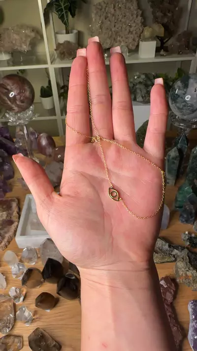plant/Evil eye necklace-0-thumbnail