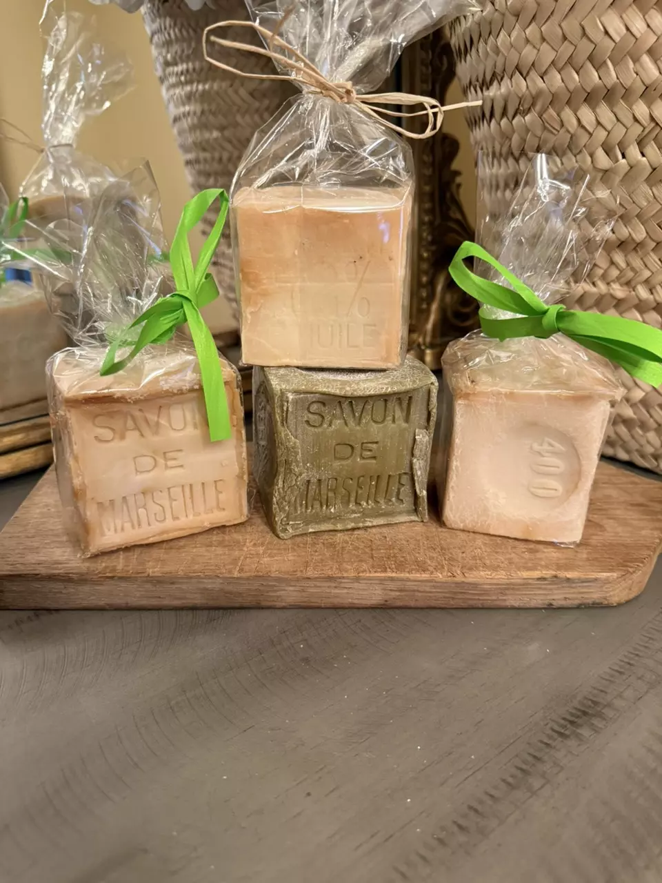 plant/Authentic Savon de Marseille – 400g White Soap Cube – Dry Aged-0