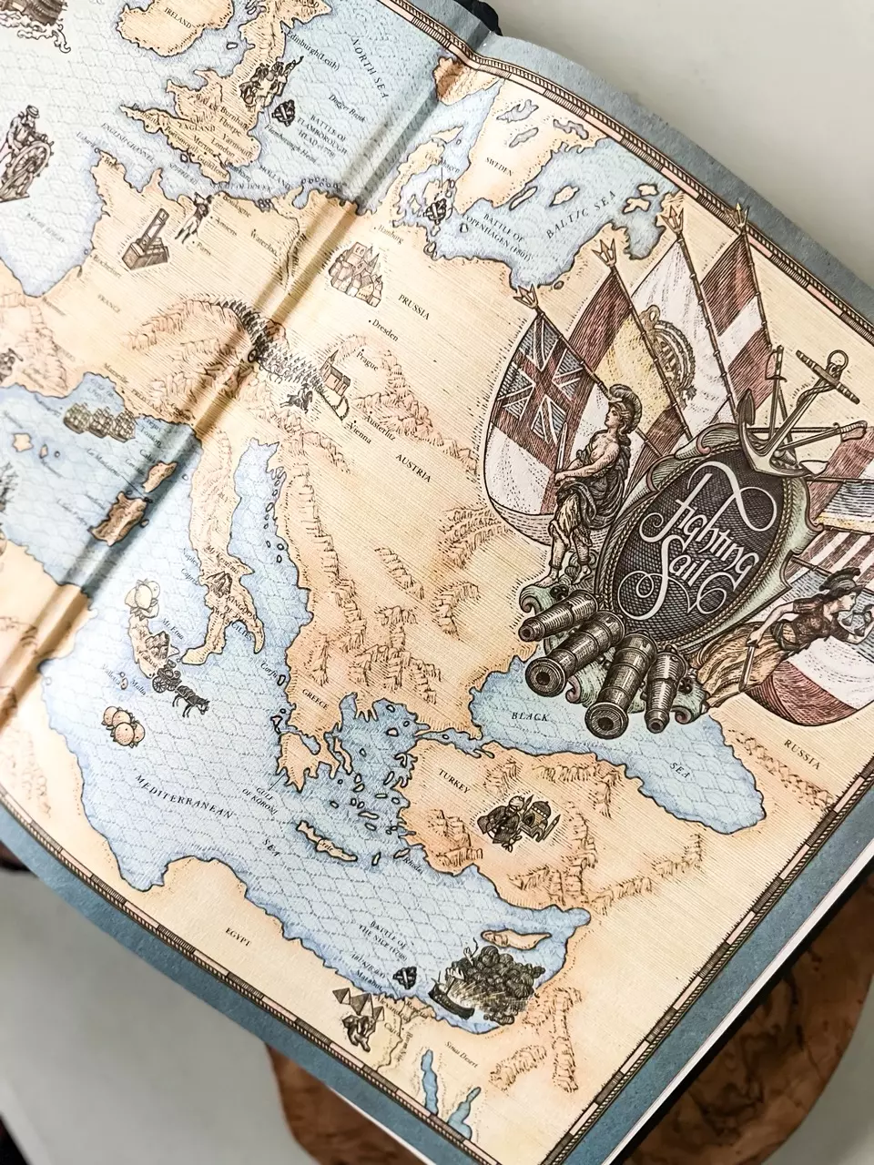 plant/“The Fighting Sail” Time Life coffee table book-2