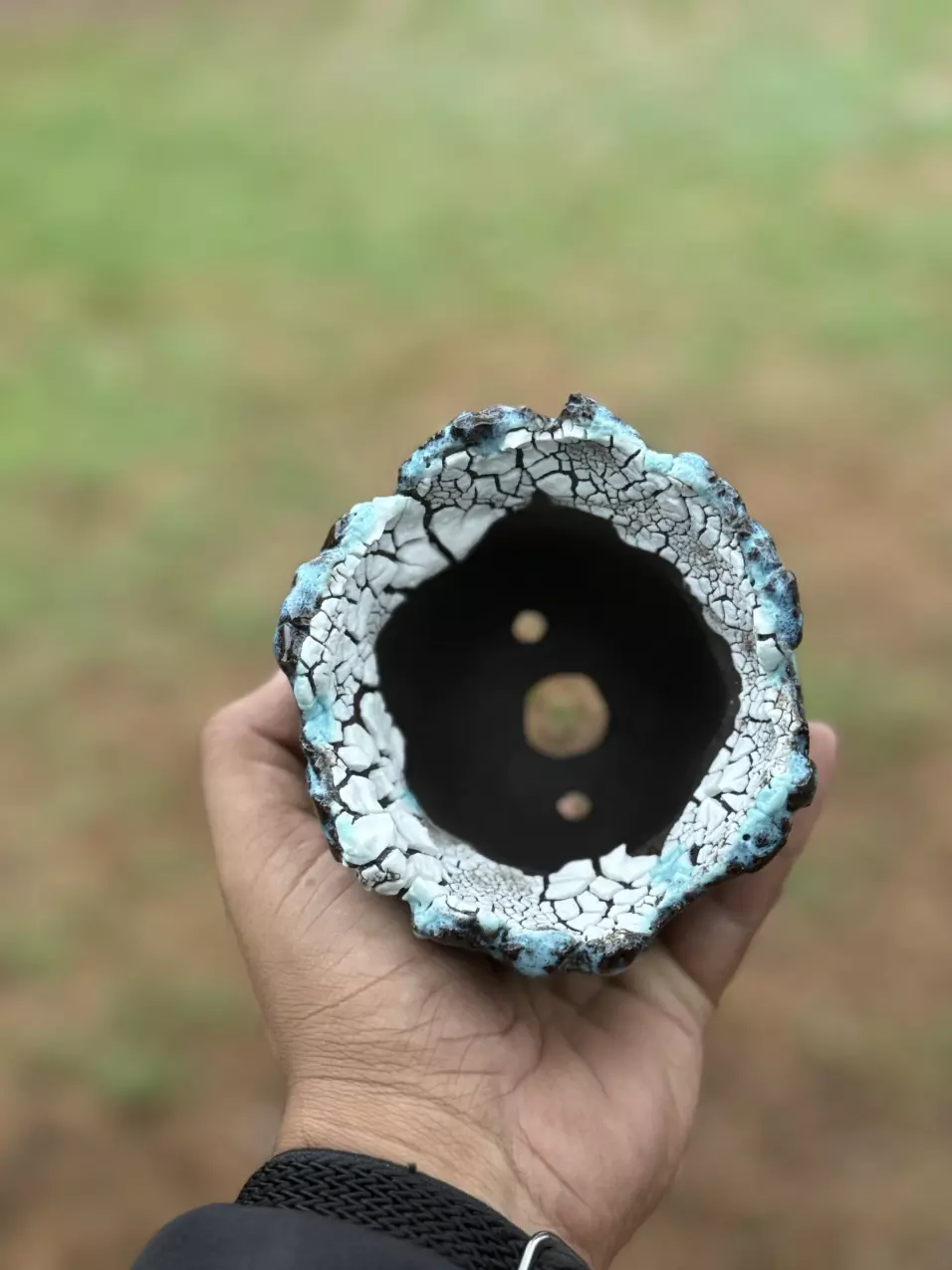 plant/Water drip coconut 4x3.75H-1