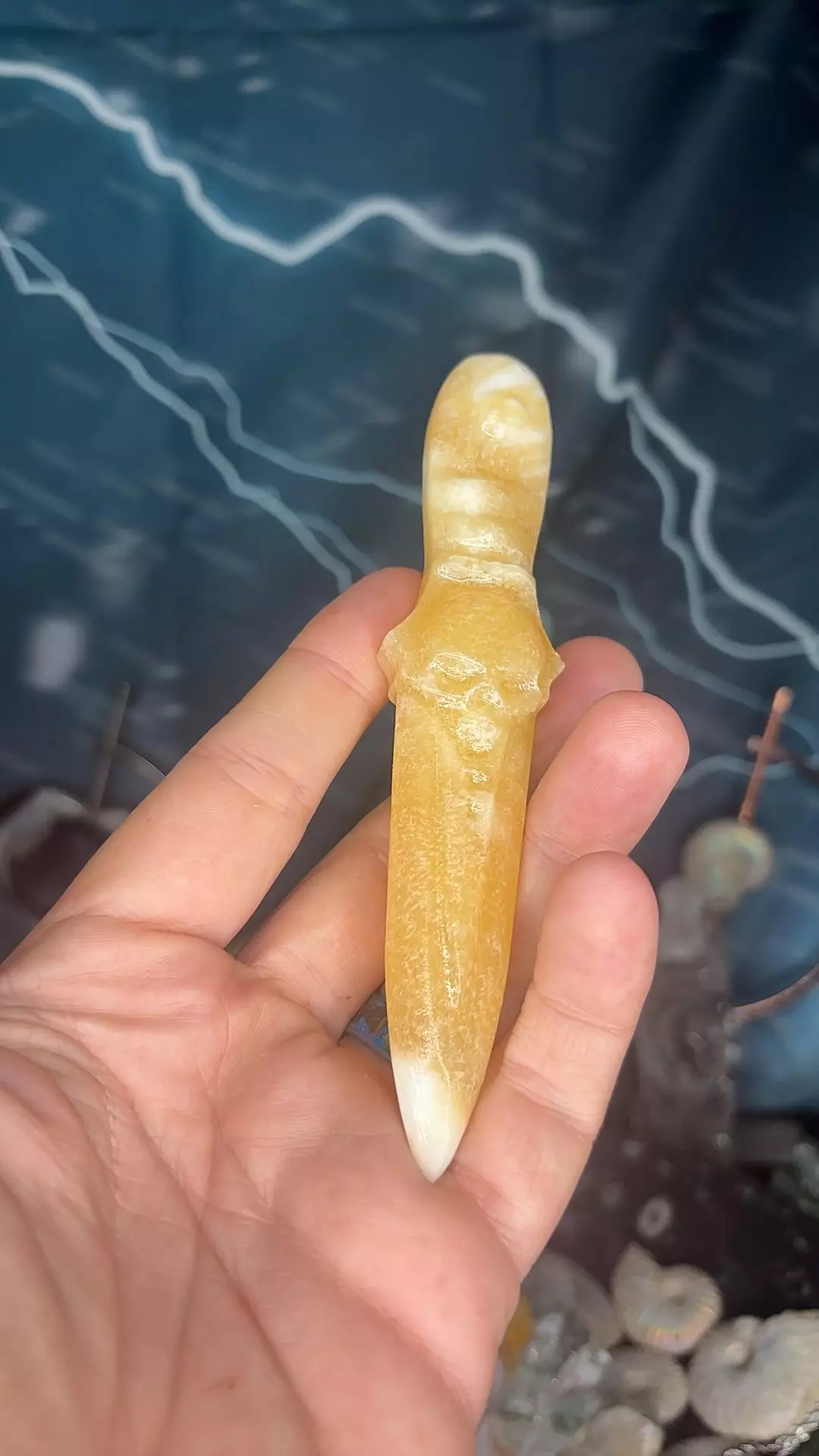 plant/Calcite dagger-0