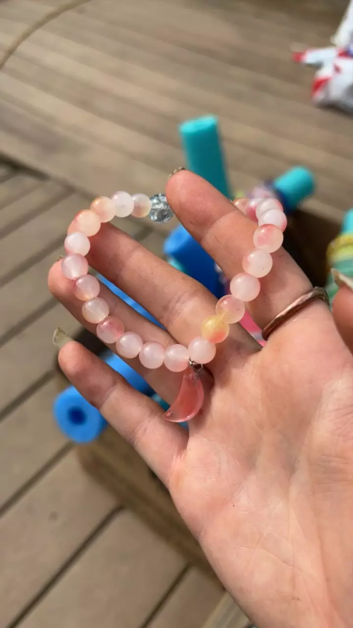 plant/Sm half moon bracelet-0